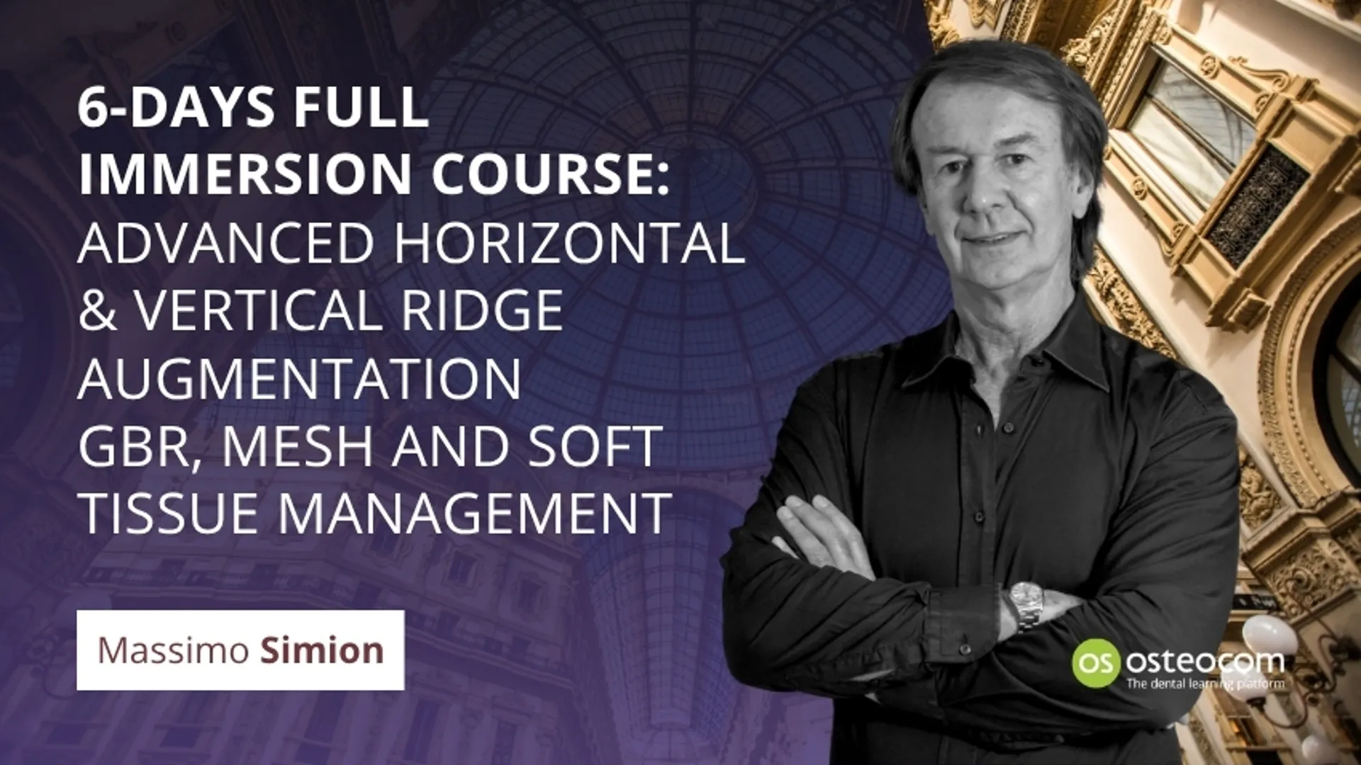 6-DAYS FULL IMMERSION COURSE: ADVANCED HORIZONTAL & VERTICAL RIDGE ...