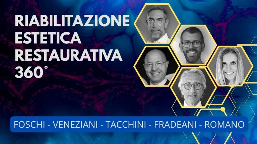 PERCORSO FORMATIVO RIABILITAZIONE ESTETICA RESTAURATIVA 360° IT