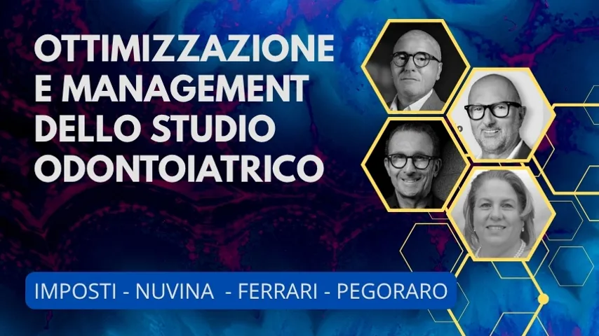 PERCORSO FORMATIVO Ottimizzazione e Management dello Studio Odontoiatrico IT