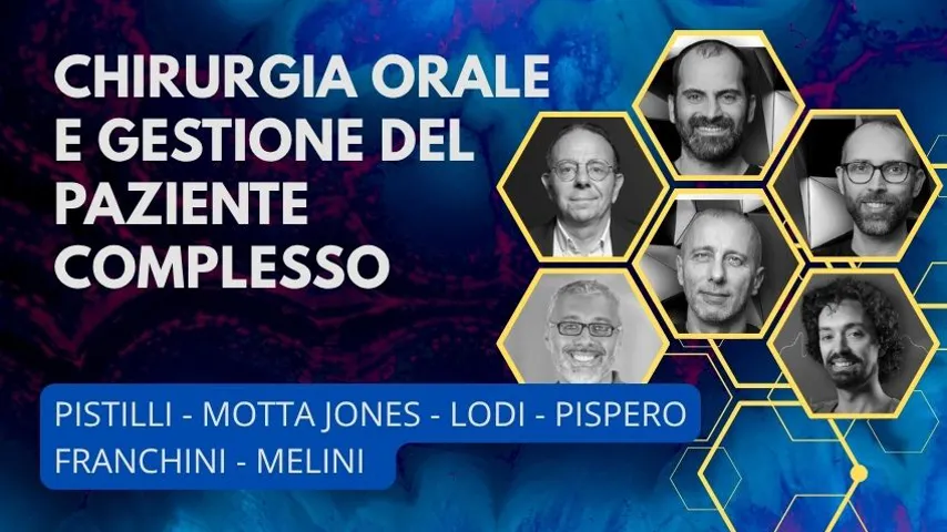 PERCORSO FORMATIVO Chirurgia Orale e Gestione del Paziente Complesso IT