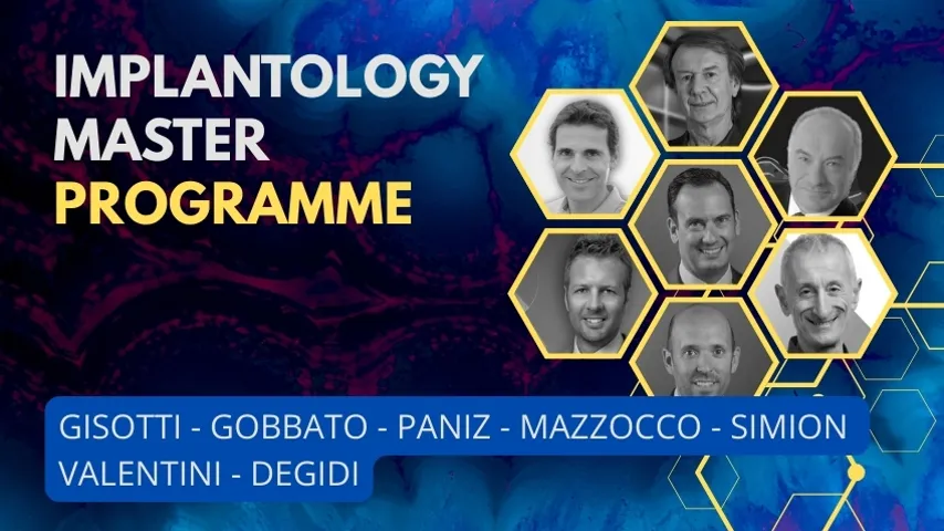 PERCORSO FORMATIVO Implantology Master Programme IT