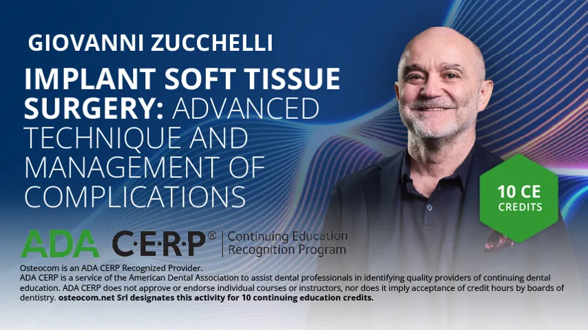 Implant Soft Tissue Surgery: advanced technique and management of complications - ADA CERP