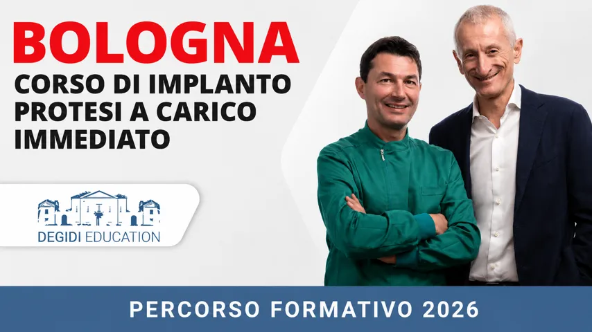 Corso di implanto protesi a carico immediato - Edizione Settembre 2026
