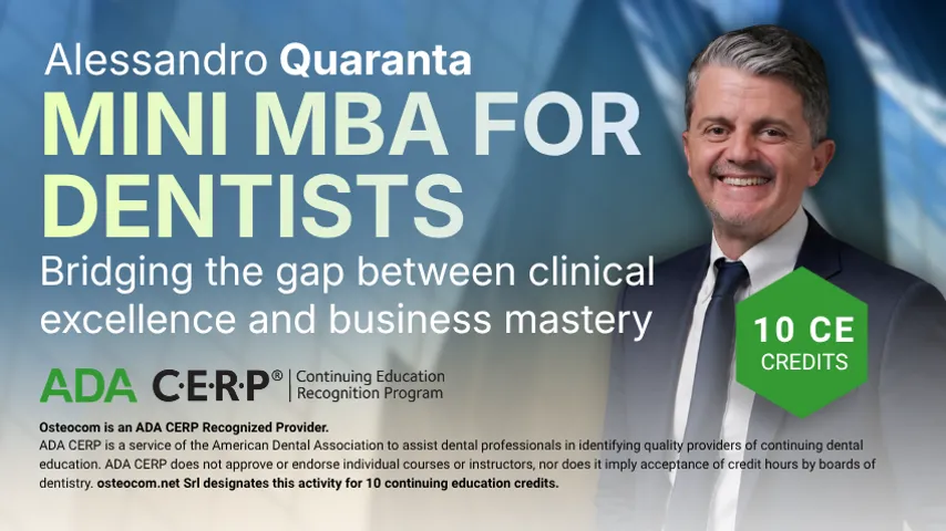 ADA CERP - MINI MBA for Dentists: Bridging the gap between clinical excellence and business mastery