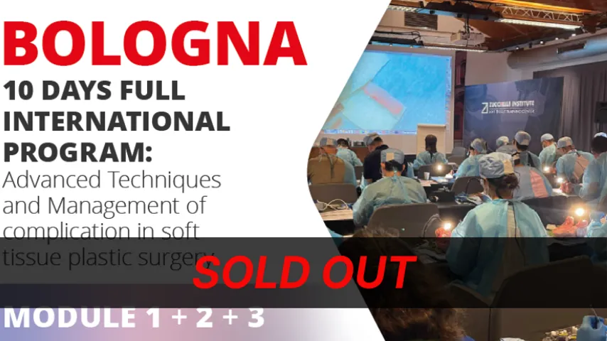 10 DAYS FULL INTERNATIONAL PROGRAM IN SOFT TISSUE MANAGEMENT - Lecture, hands-on and Live surgery - 4th Edition