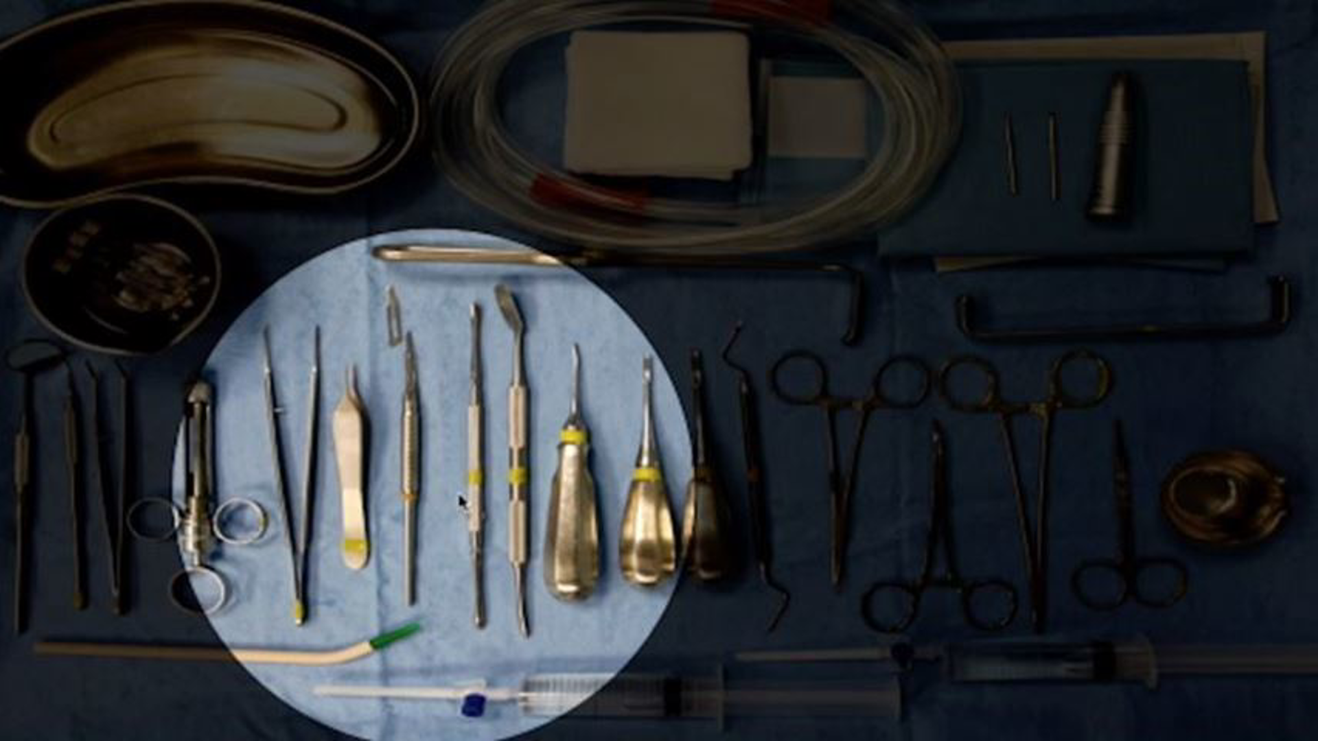 Surgical instruments for impacted wisdom teeth